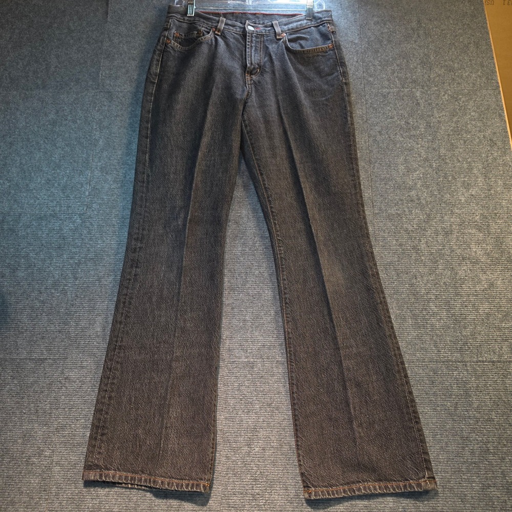 Lucky Brand Dungarees Women 10/30 Dark Wash Good Vintage Made in USA Denim